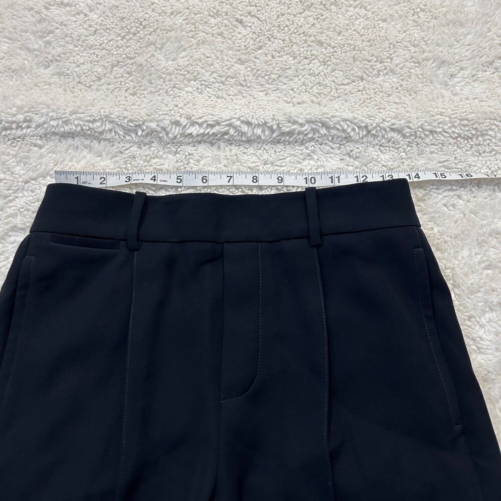Vince Womens Straight Leg Trouser Pants Black S Career Business Teacher Workwear - Picture 4 of 6